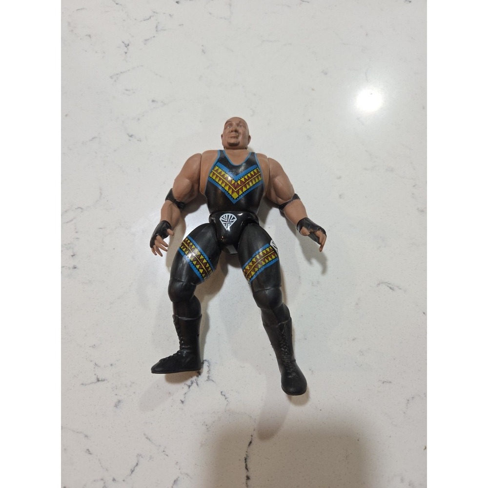 1997 WWF WWE Jakks D'Lo Brown Wrestling Figure Nation of Domination King Of Ring